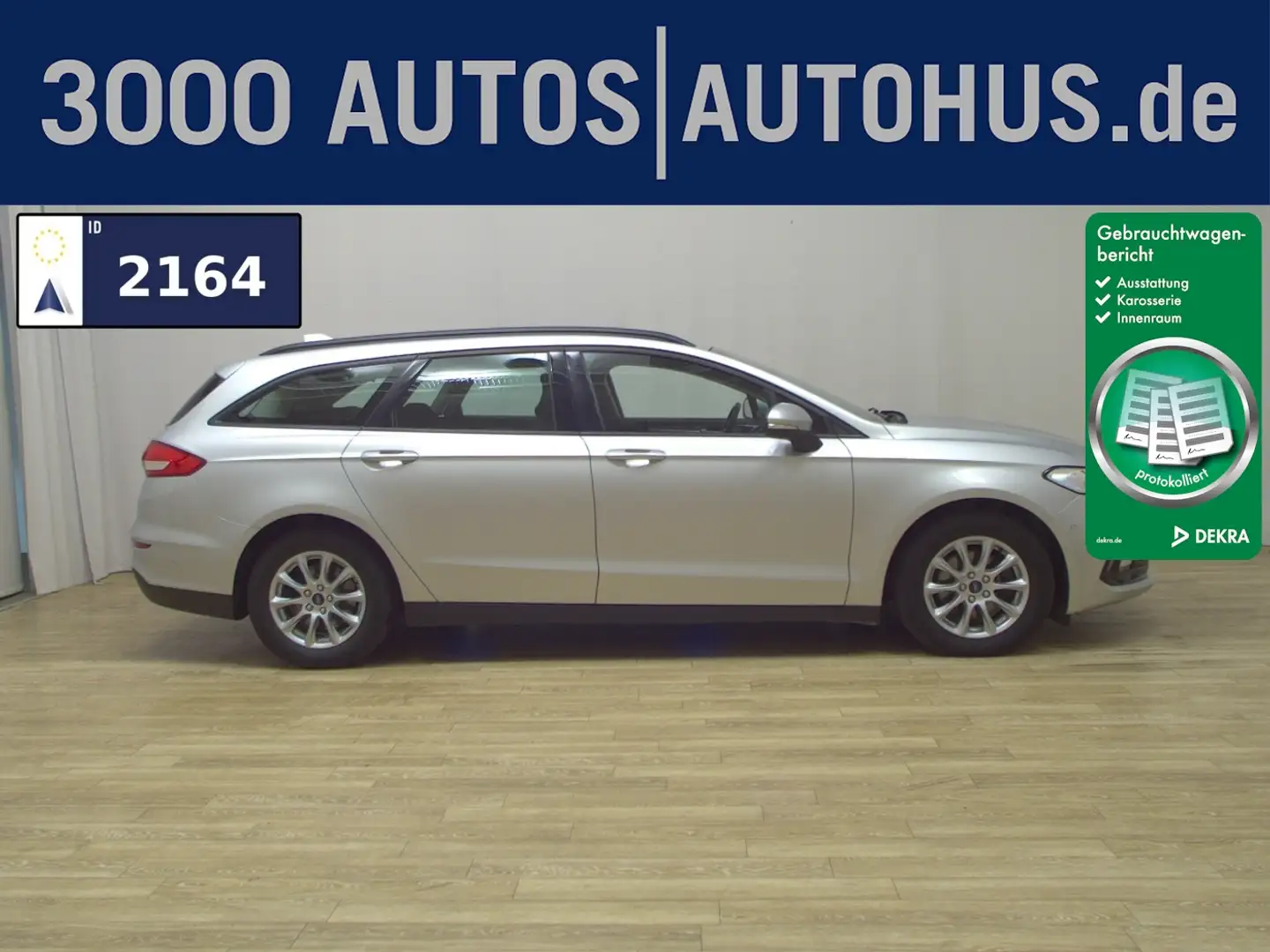 Ford Mondeo Turnier 2.0 EB Trend Navi RFK Shz PDC Zilver - 1