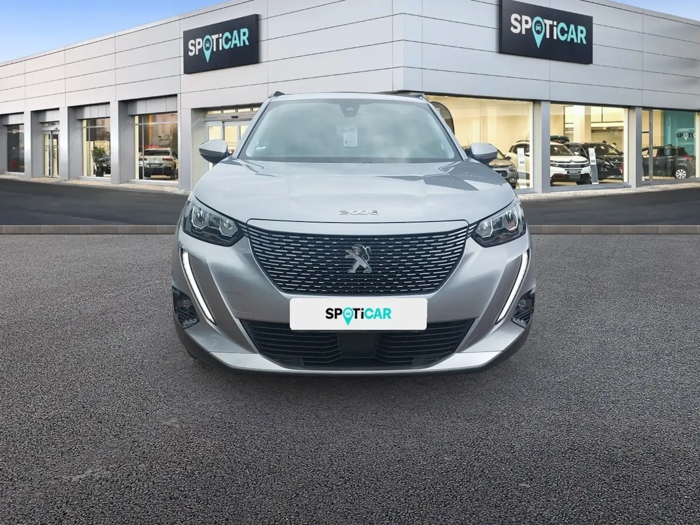 Peugeot e-2008 Allure Pack 136 Navi + ACC + Keyless SOH:: 95% Argent - 2