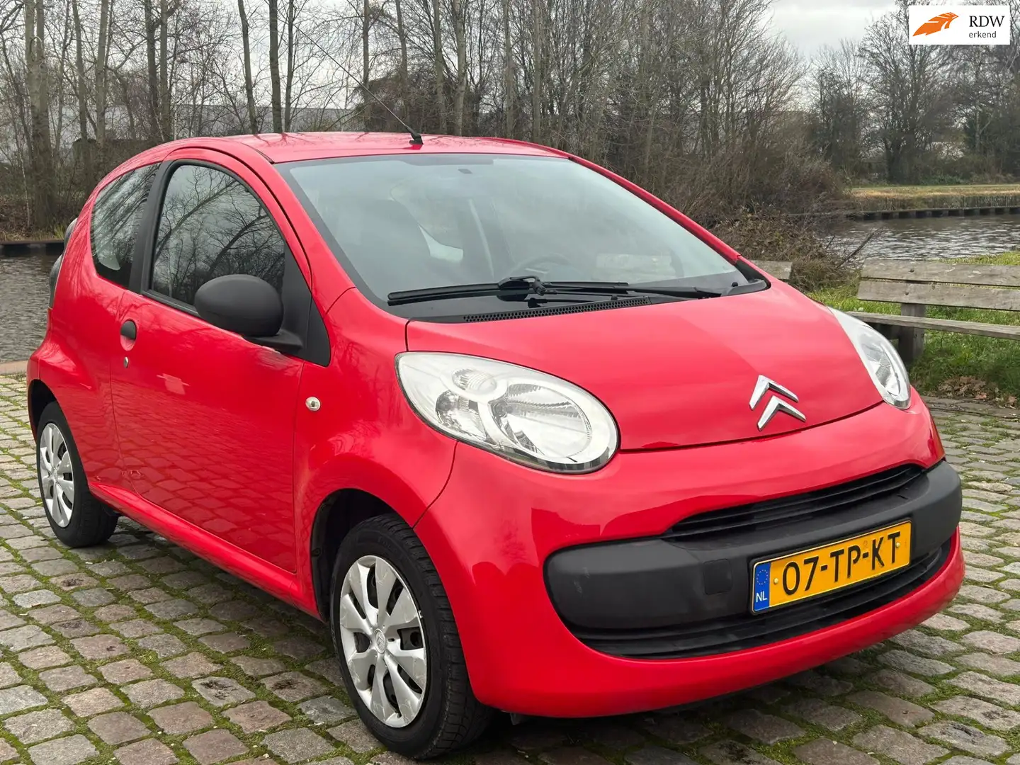 Citroen C1 1.0-12V Séduction lage km org nl auto Rood - 1