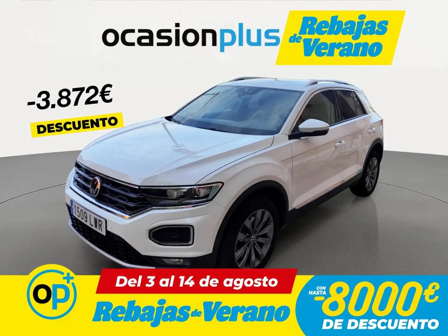 Volkswagen T-Roc 2.0TDI Sport DSG7 Blanco - 1