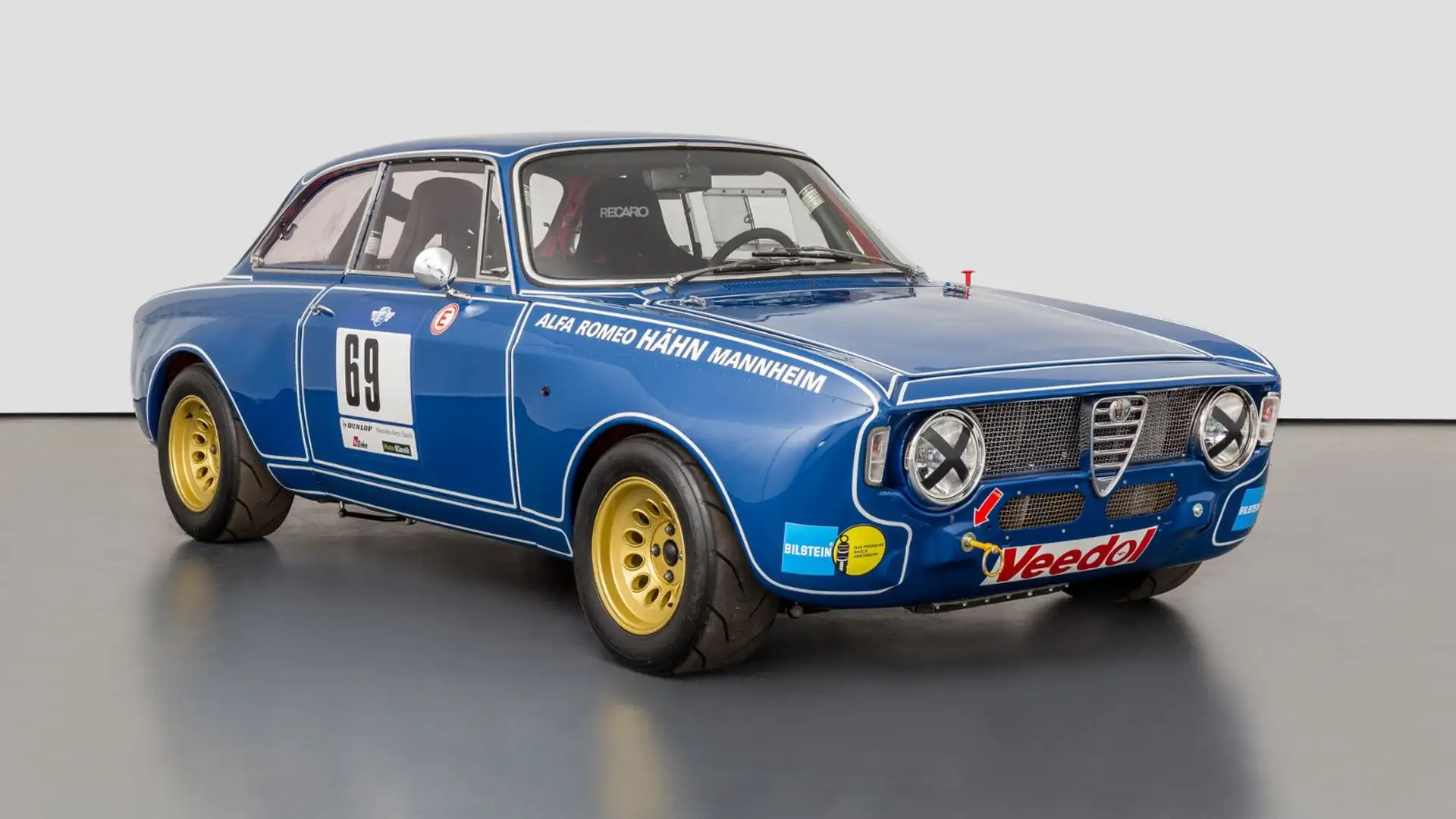 Alfa Romeo Giulia GULIA GTA 1600 CORSA Albastru - 1