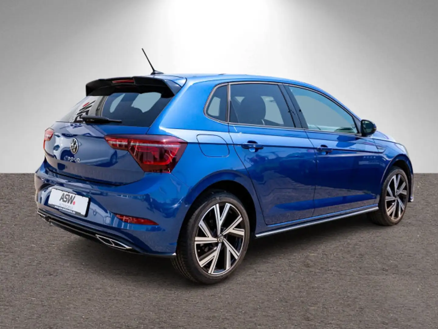 Volkswagen Polo R-Line 1.0 TSI DSG LED Navi RFK SHZ PANO VC Bleu - 2