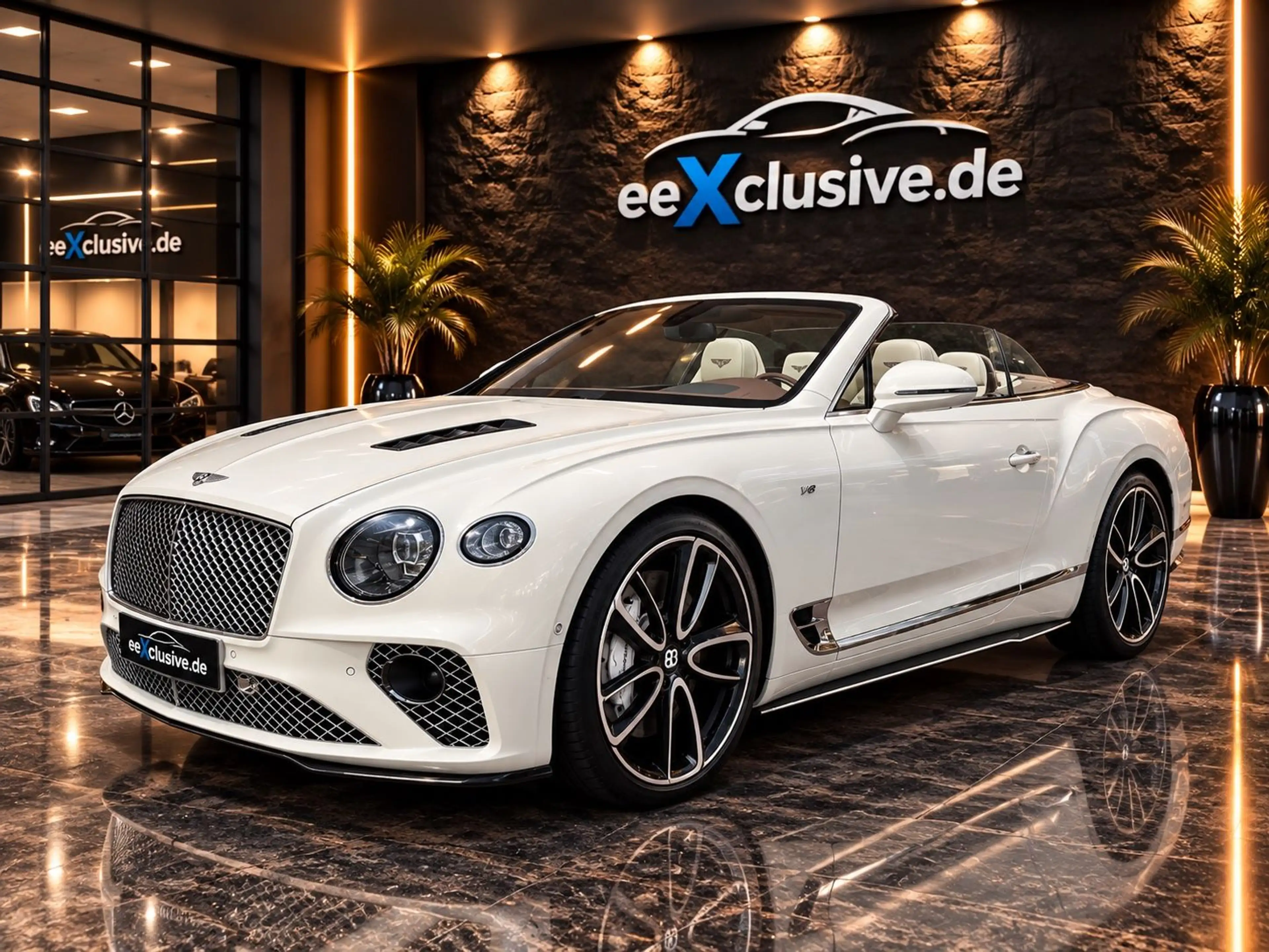 Bentley Continental GTC V8 22" Carbon Paket Sonderleder