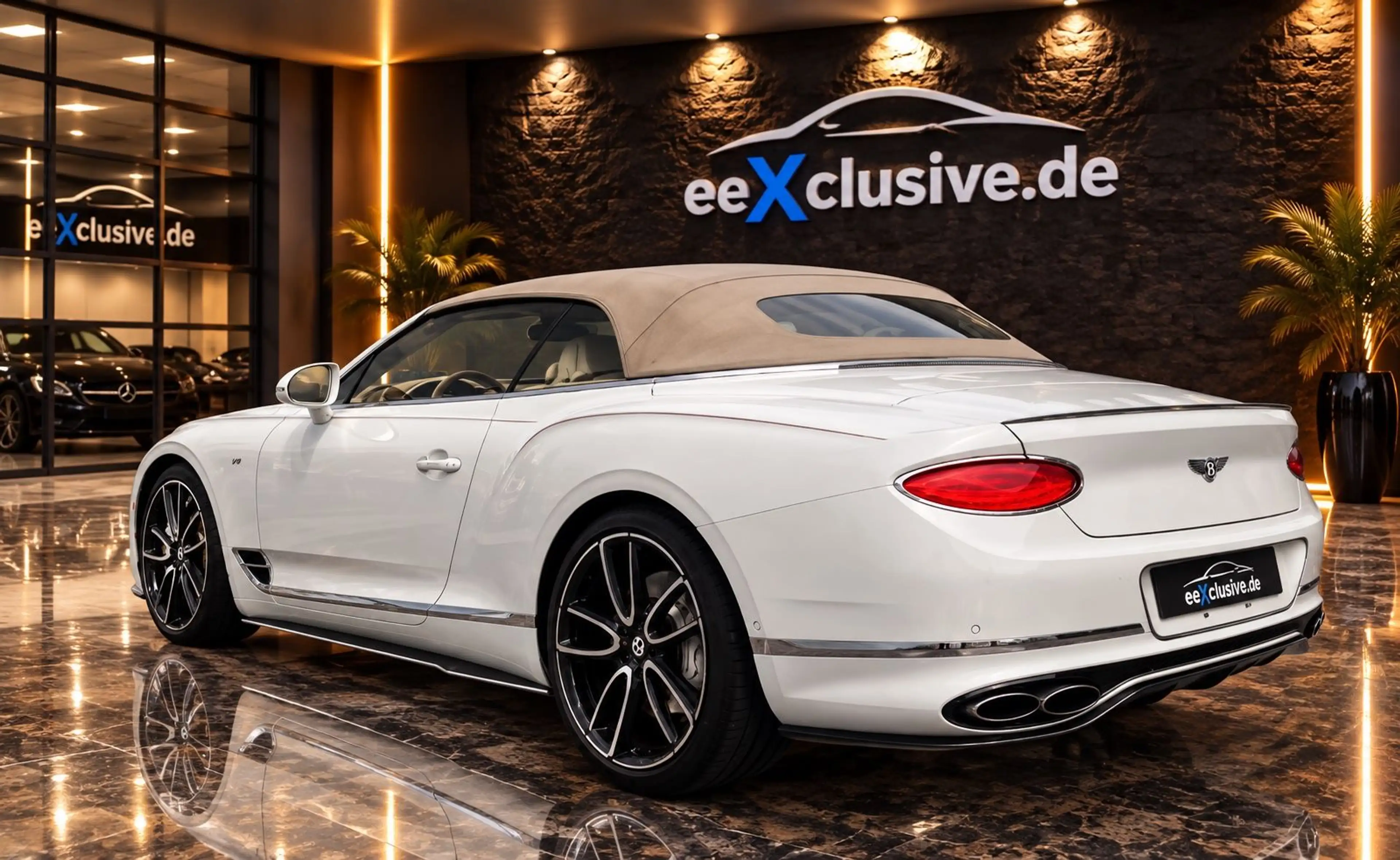 Bentley Continental GTC V8 22" Carbon Paket Sonderleder — photo 12