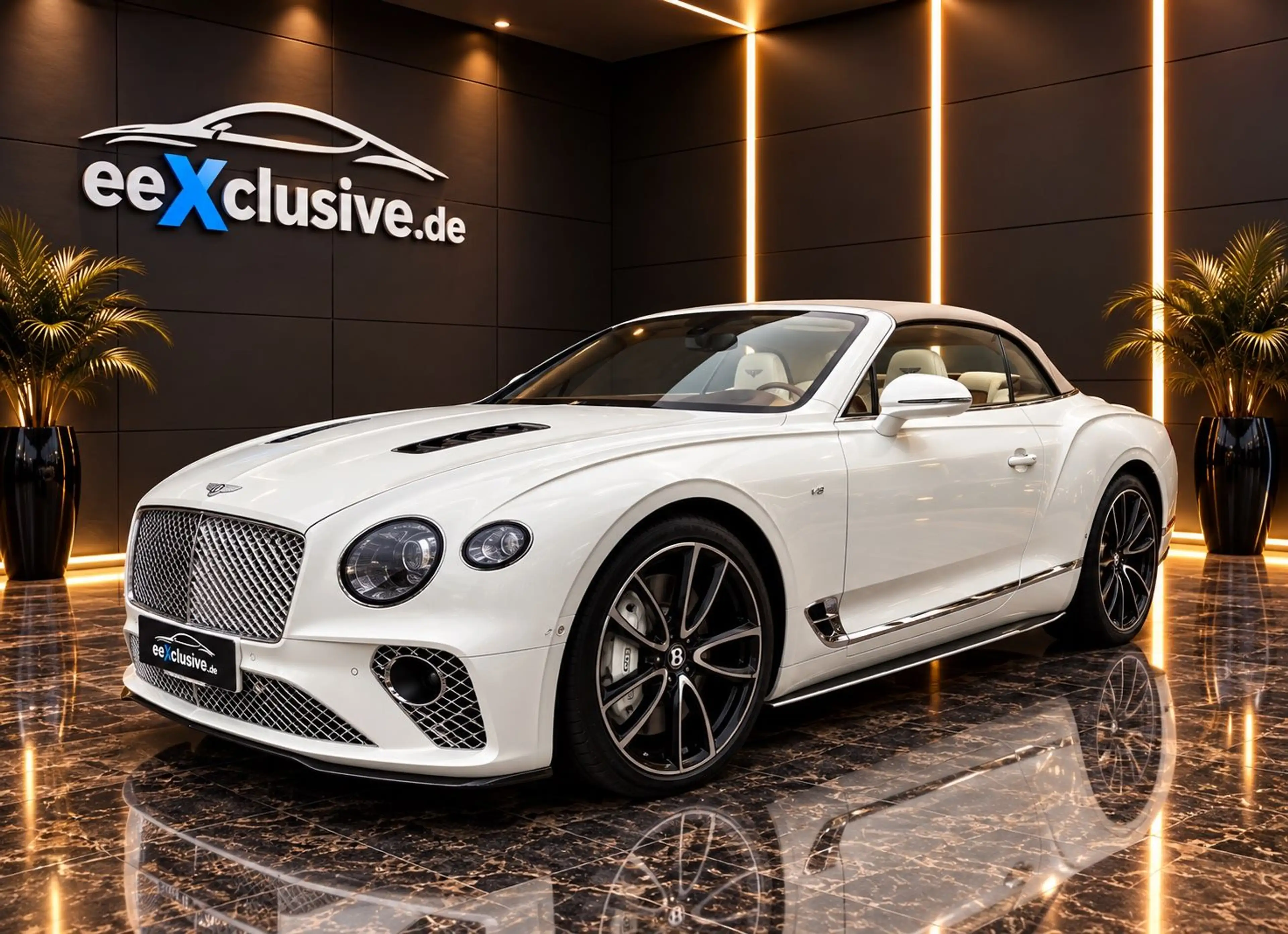 Bentley Continental GTC V8 22" Carbon Paket Sonderleder — photo 11