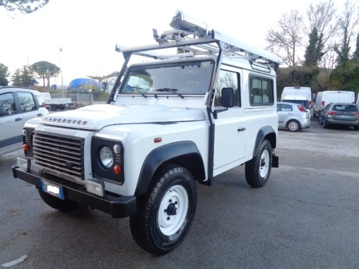 Land Rover Defender 90 2.2 TD4 SW N1 CLIMA-ALLESTITO-GANCIO TRAINO Blanc - 2