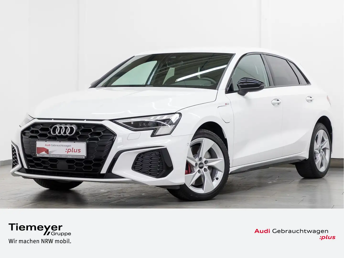 Audi A3 45 TFSIe S LINE MATRIX NAVI+ KAMERA Weiß - 1