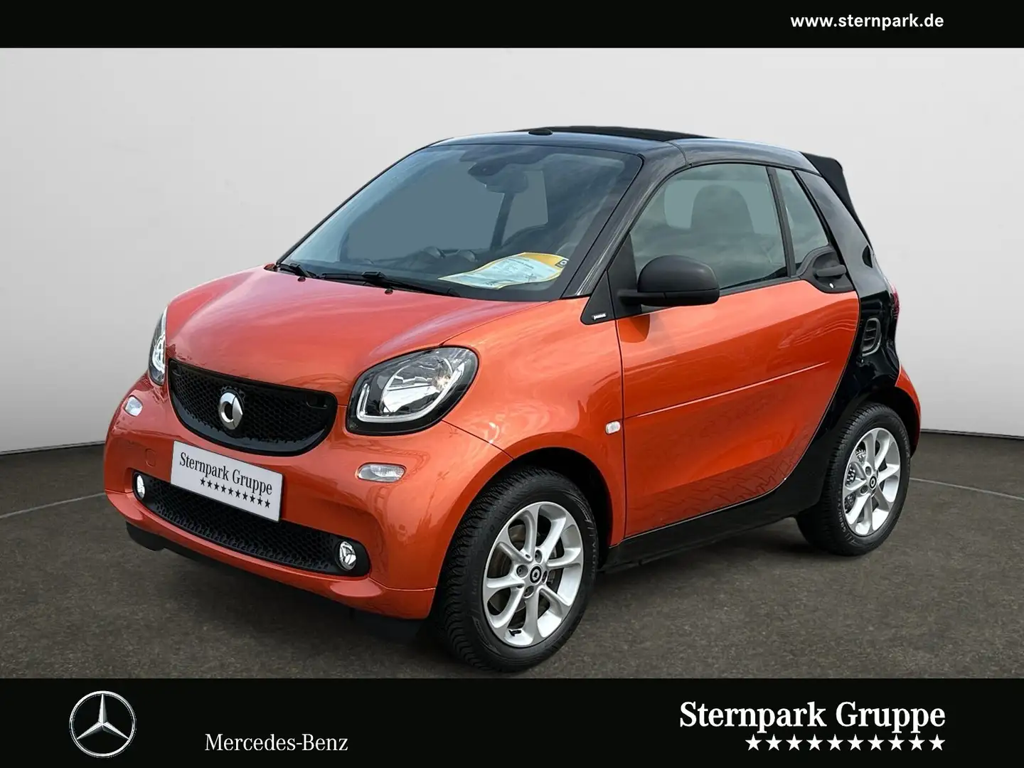 smart forTwo fortwo cabrio passion SHZ*RDK*TEMPOMAT*BLUETOOTH Orange - 1