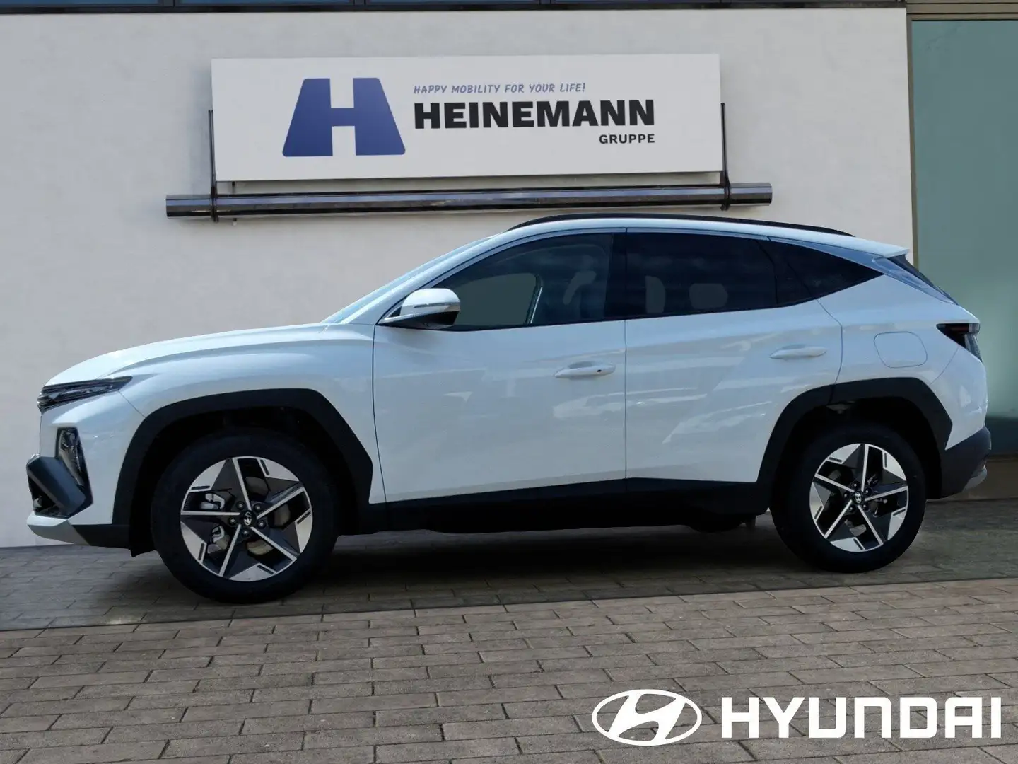 Hyundai TUCSON FL (MY25) 1.6 T-GDI (160 PS) 48V 7-DCT 4W Weiß - 2
