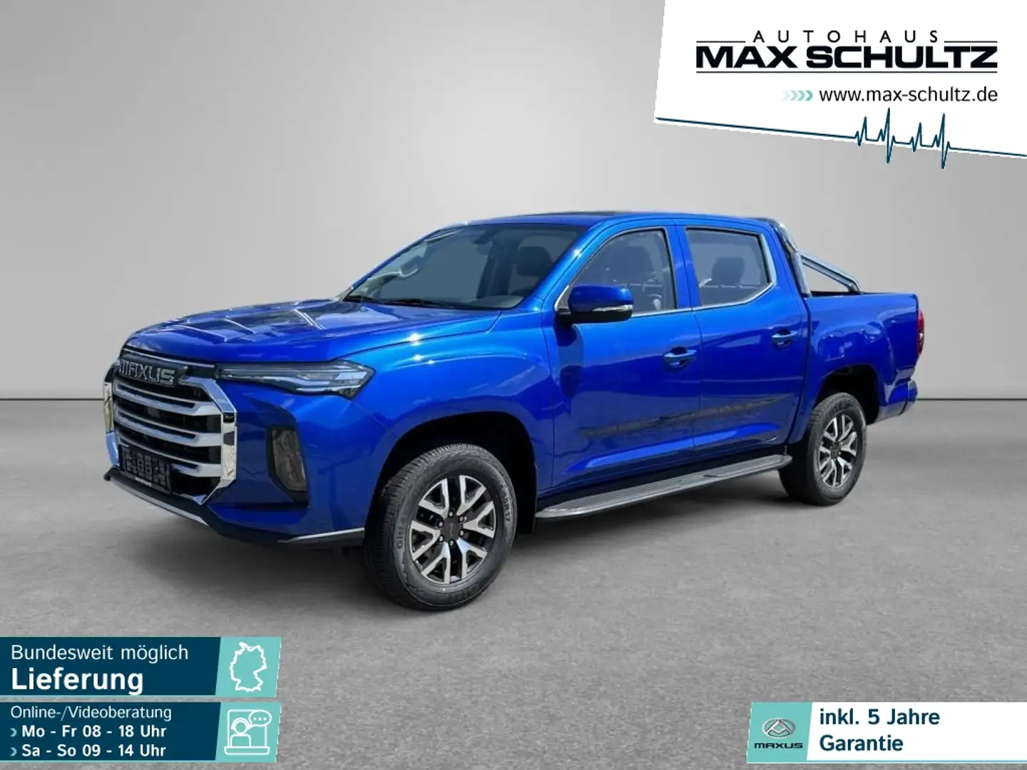 Maxus T90 E-PICK UP +PDC*LM*elSitz*Kam. Blau - 1