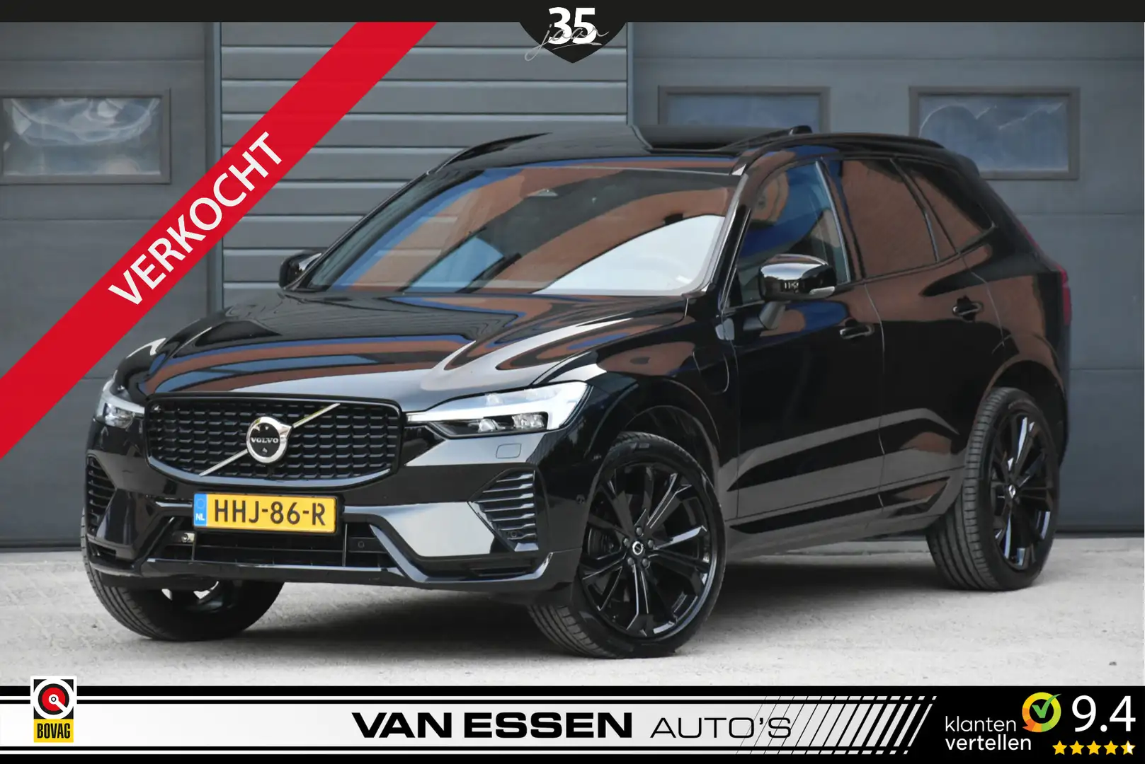 Volvo XC60 2.0 T6 Plug-in Hybrid AWD R-Design Pano Leder 360- Negro - 1