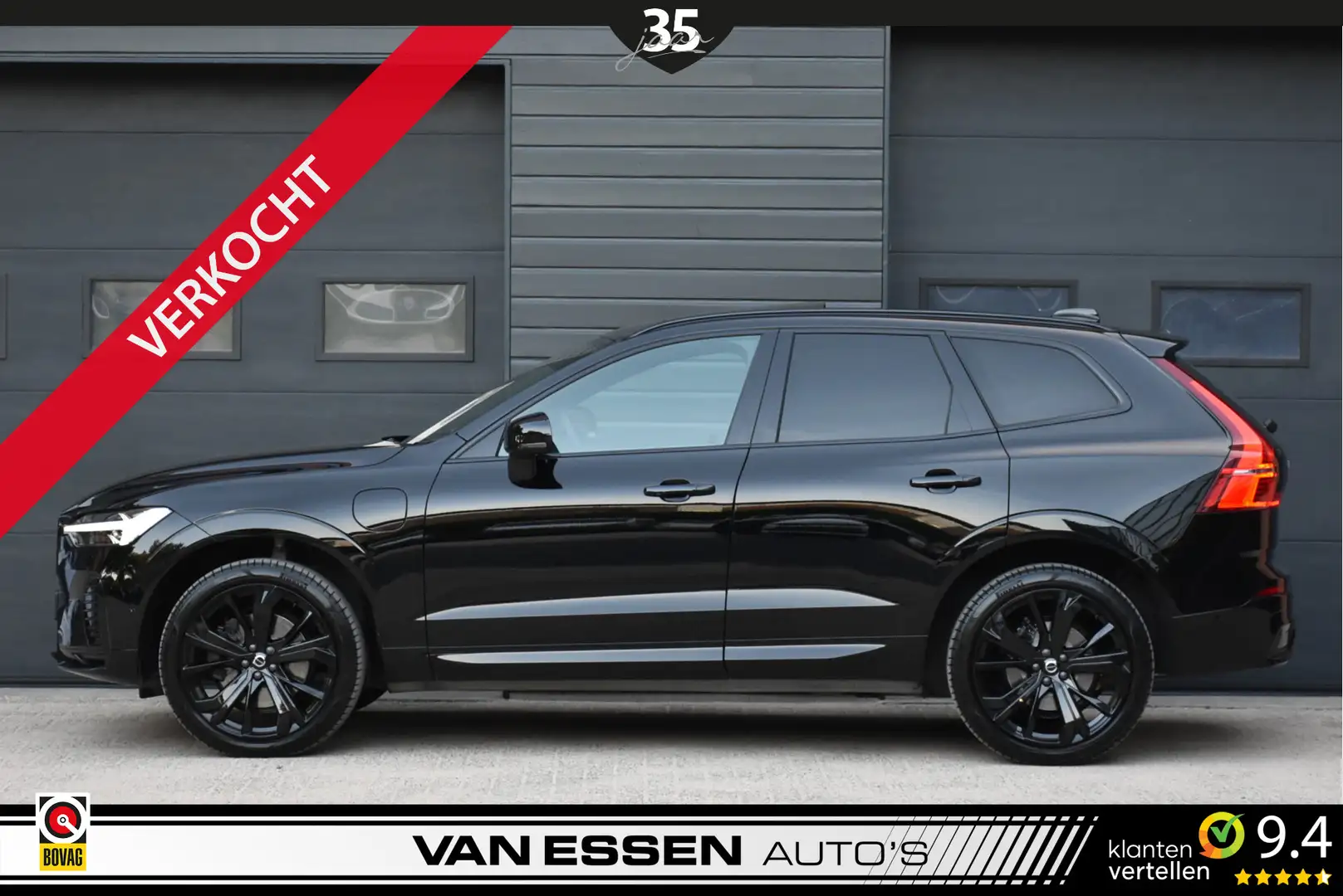 Volvo XC60 2.0 T6 Plug-in Hybrid AWD R-Design Pano Leder 360- Negro - 2