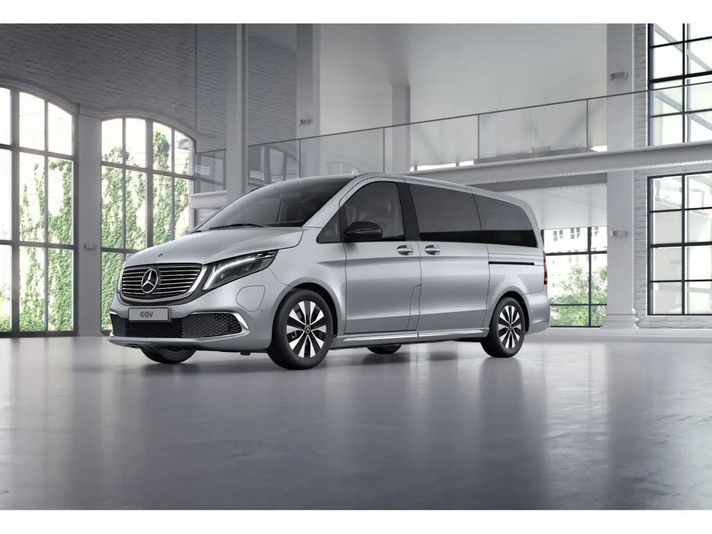 Mercedes-Benz EQV 300 AVANTGARDE Lang 8 Sitze LED Sitzklima Silber - 1