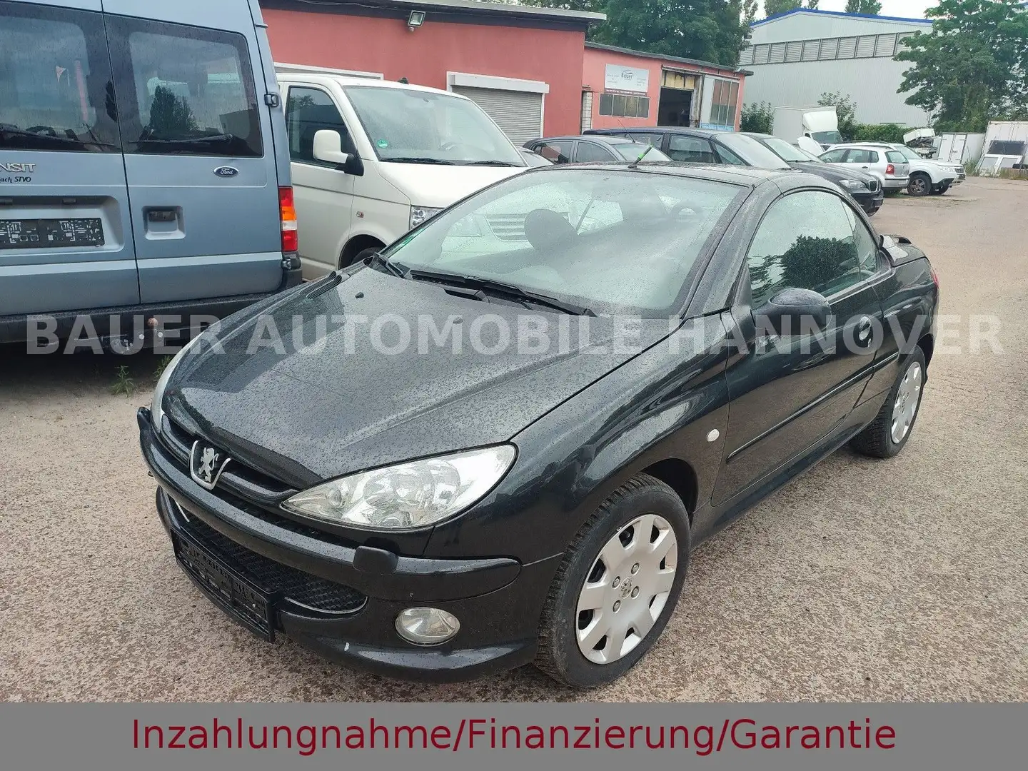Peugeot 206 Cabriolet CC Filou/ Tüv 04.2026 Schwarz - 1