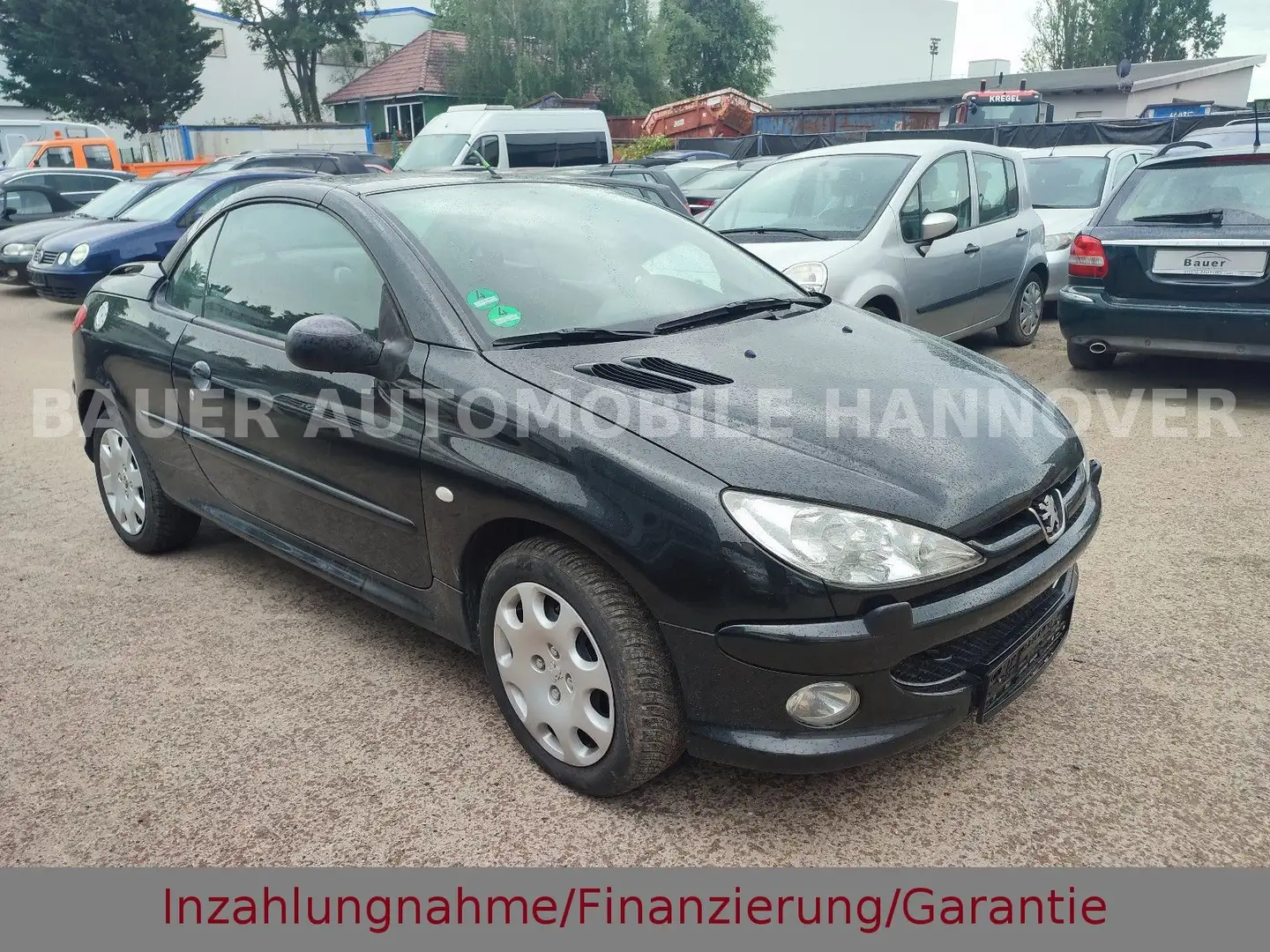 Peugeot 206 Cabriolet CC Filou/ Tüv 04.2026 Schwarz - 2