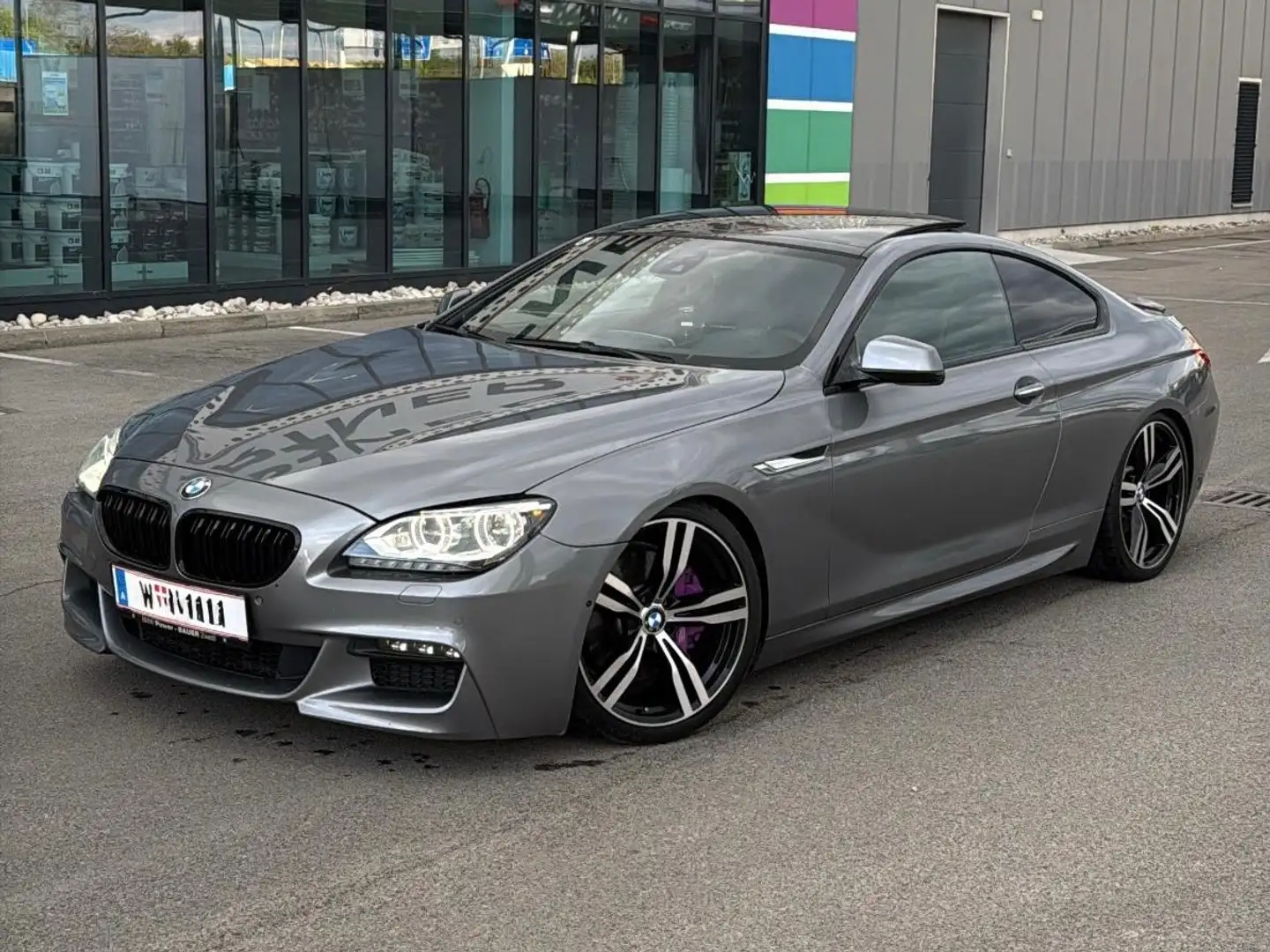 BMW 640 640d Coupé Aut. Grau - 1
