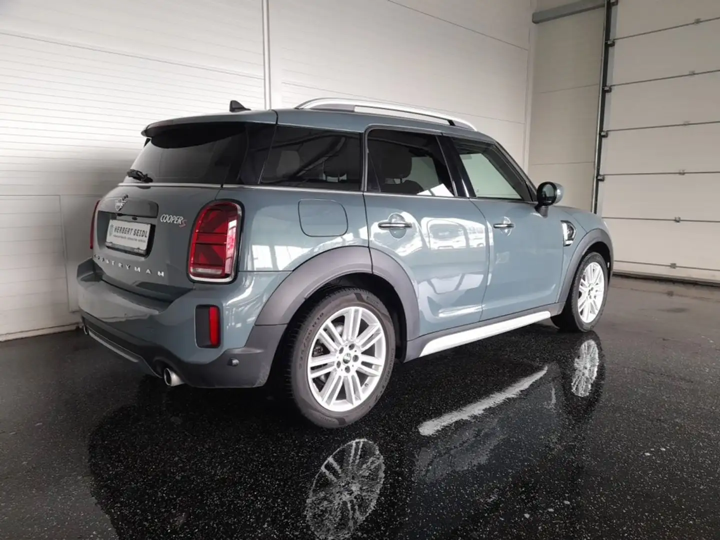 MINI Countryman C OOPER S Aut *SKY / VOLL LED + FLA / 18 ZOLL / NAVI / TEILLEDER / VIRTUELL / KAMERA* Grün - 2