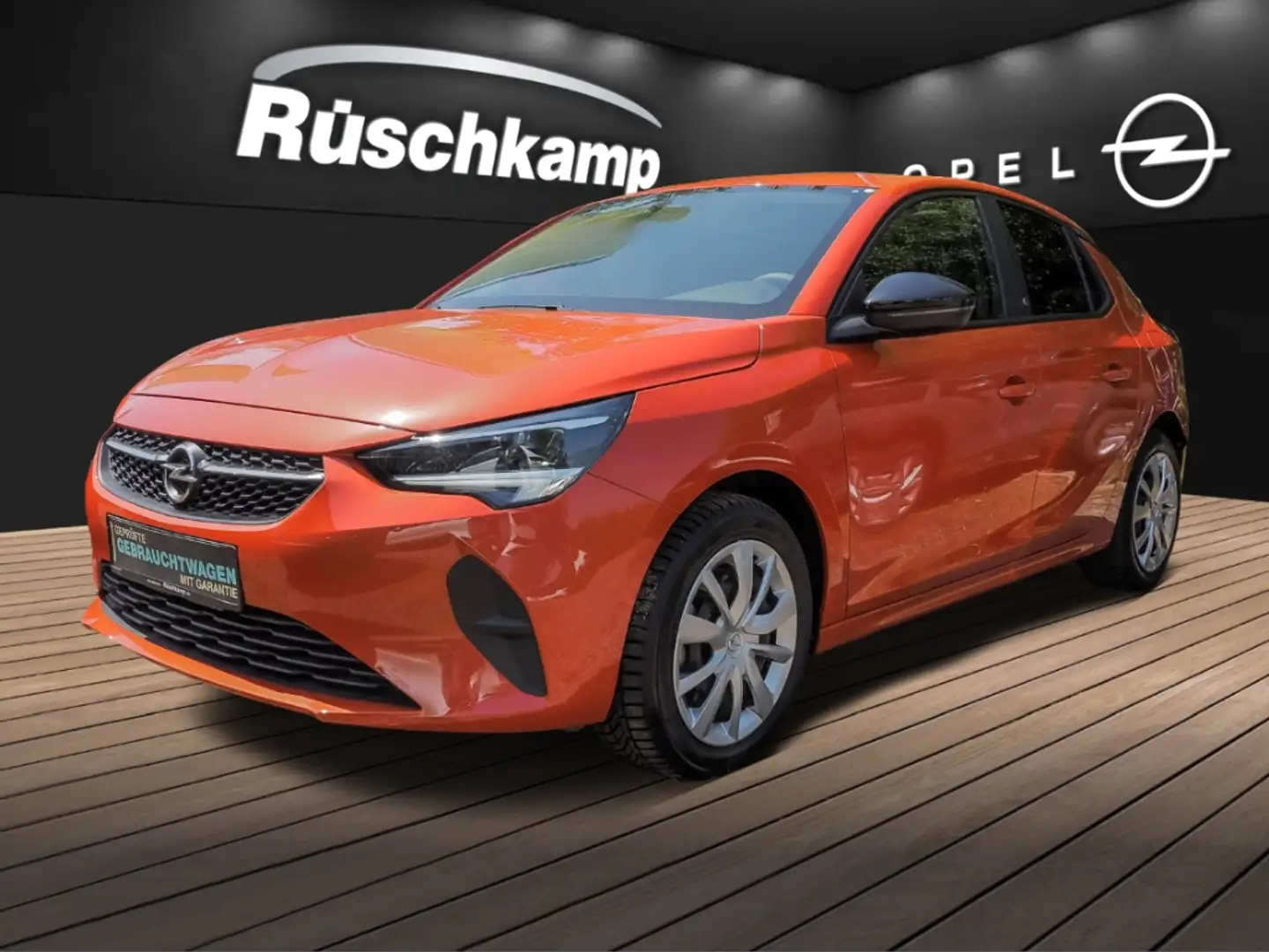 Opel Corsa-e F Edition LED-Scheinwerfer RückKam PDC Allwetter Orange - 1