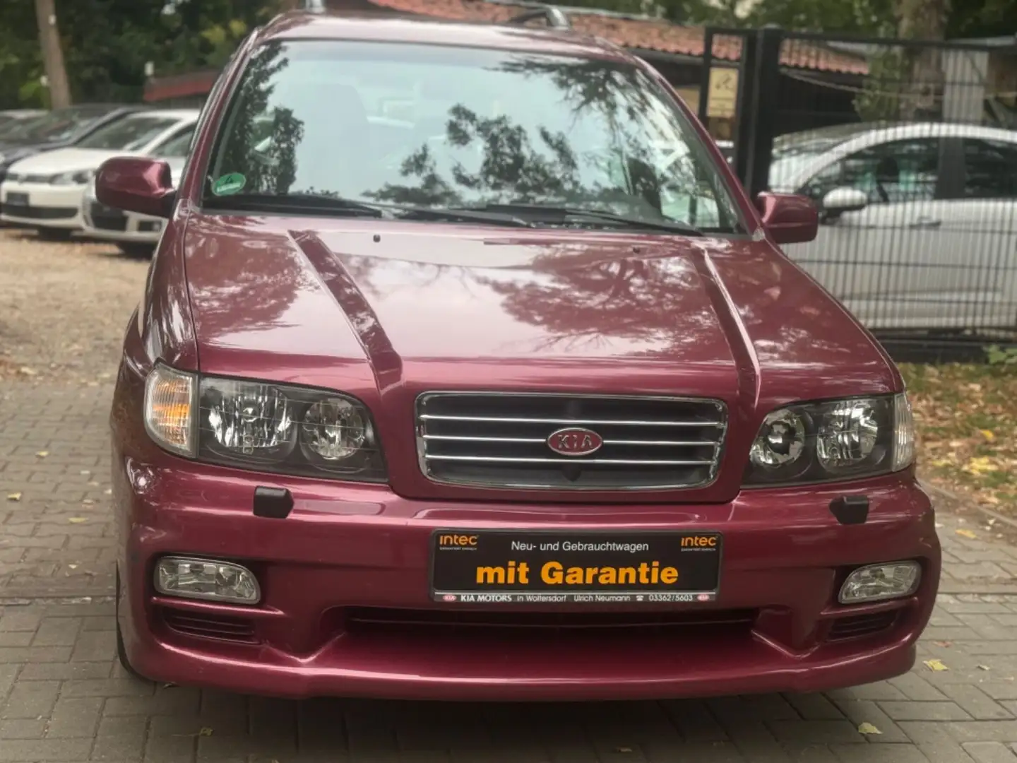 Kia Joice 2.0 7 Sitzer,Automatik,Tüv&Service Neu Rot - 2