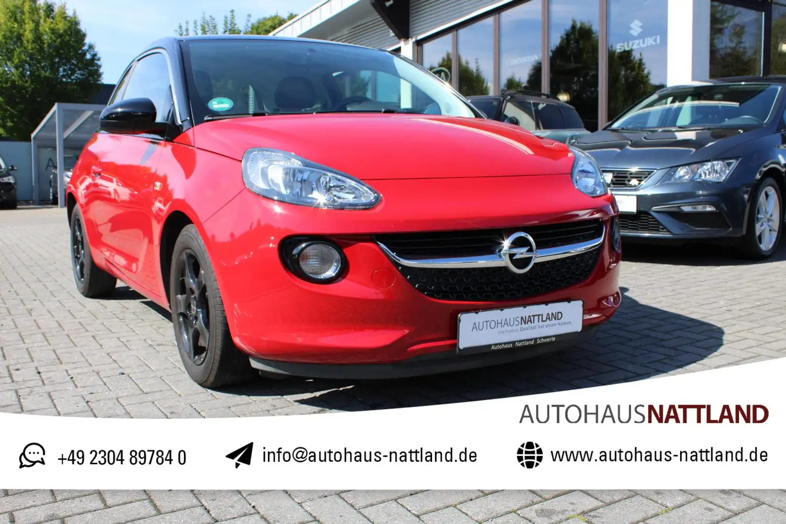 Opel Adam Jam PDC Klima Sitzh. Bluetooth Rot - 1
