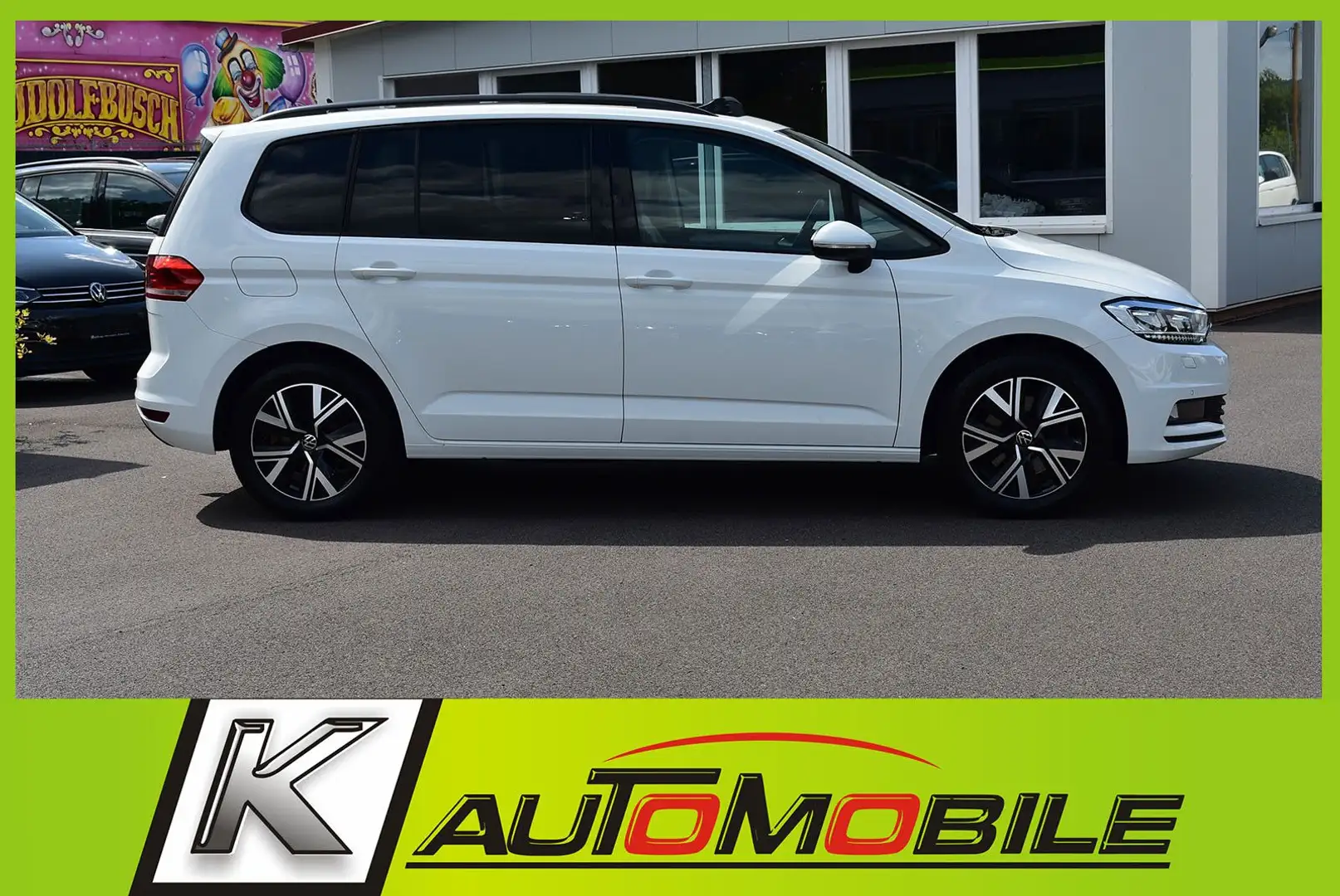 Volkswagen Touran 1,5 TSI LED+Kamera+Panorama+7-Sitzer+AHK Blanco - 2