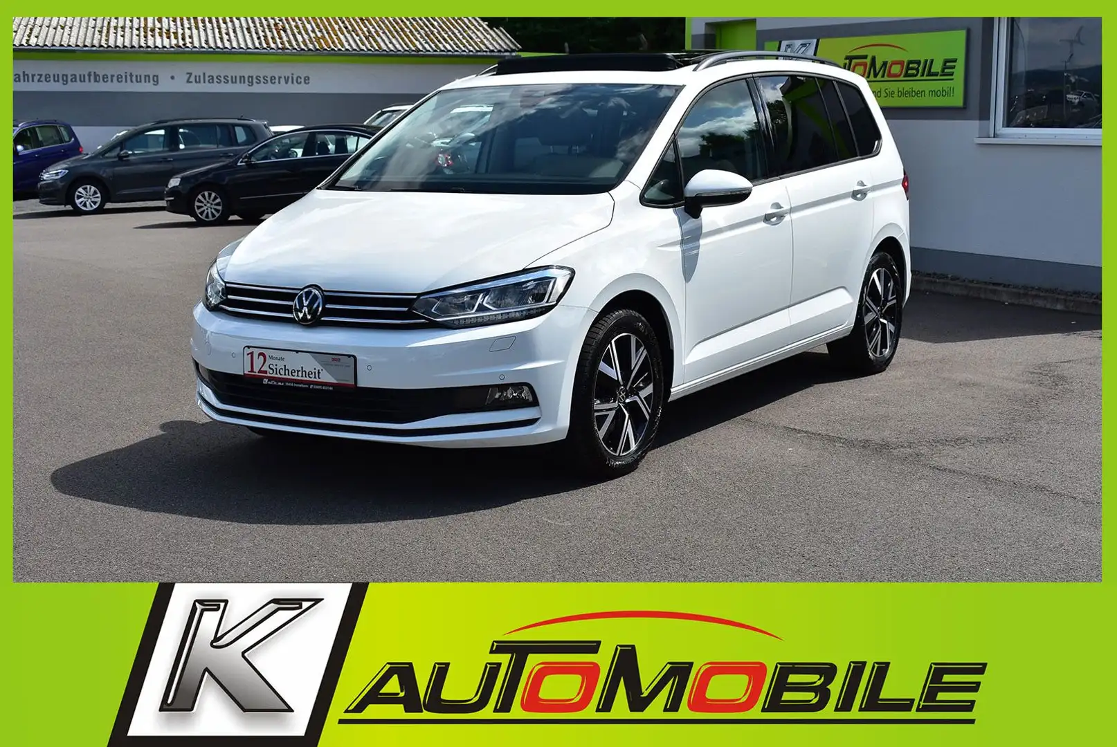 Volkswagen Touran 1,5 TSI LED+Kamera+Panorama+7-Sitzer+AHK Blanco - 1