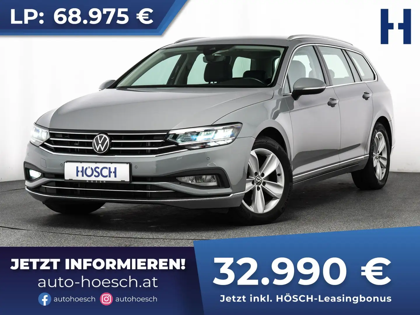 Volkswagen Passat Variant 2.0 TDI 4M Elegance TOP EXTRAS -52% Grau - 1