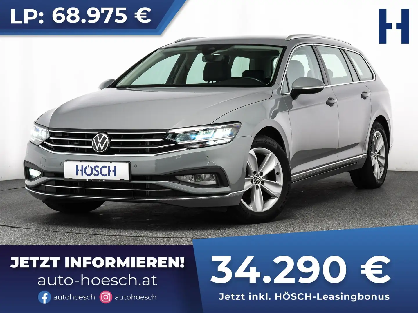 Volkswagen Passat Variant 2.0 TDI 4M Elegance TOP EXTRAS -50% Grau - 1