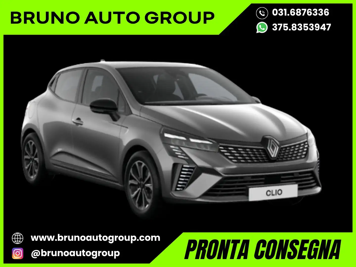 Renault Clio 1.6 E-Tech full hybrid Techno MY25 145cv Grijs - 1