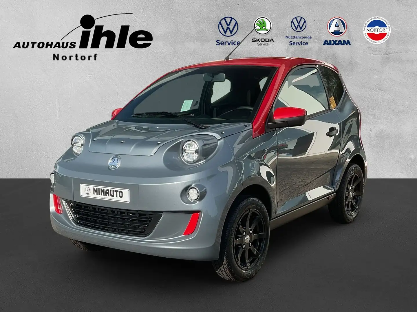 Aixam City eMinauto Chic 45 km/h Fahren ab 15 Jahren! Grigio - 1