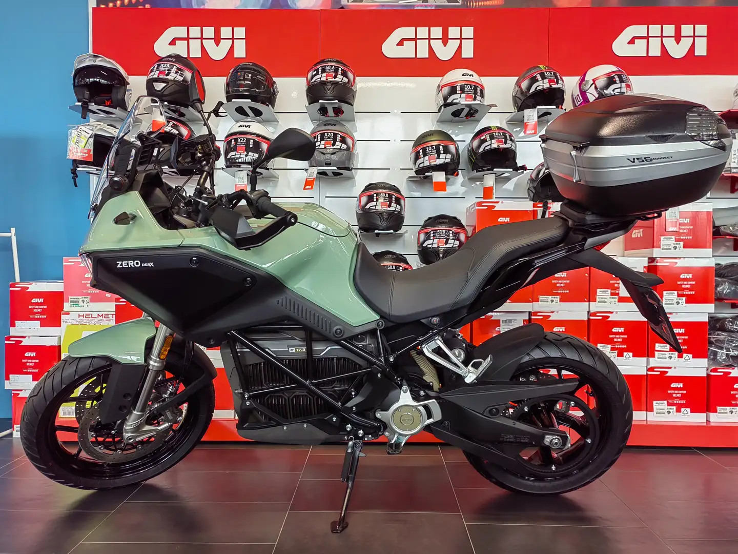 Zero Zero DSR/X DSR/X ZF17.3 4900 EUR RABATT Elektromotorrad 2023 Green - 1