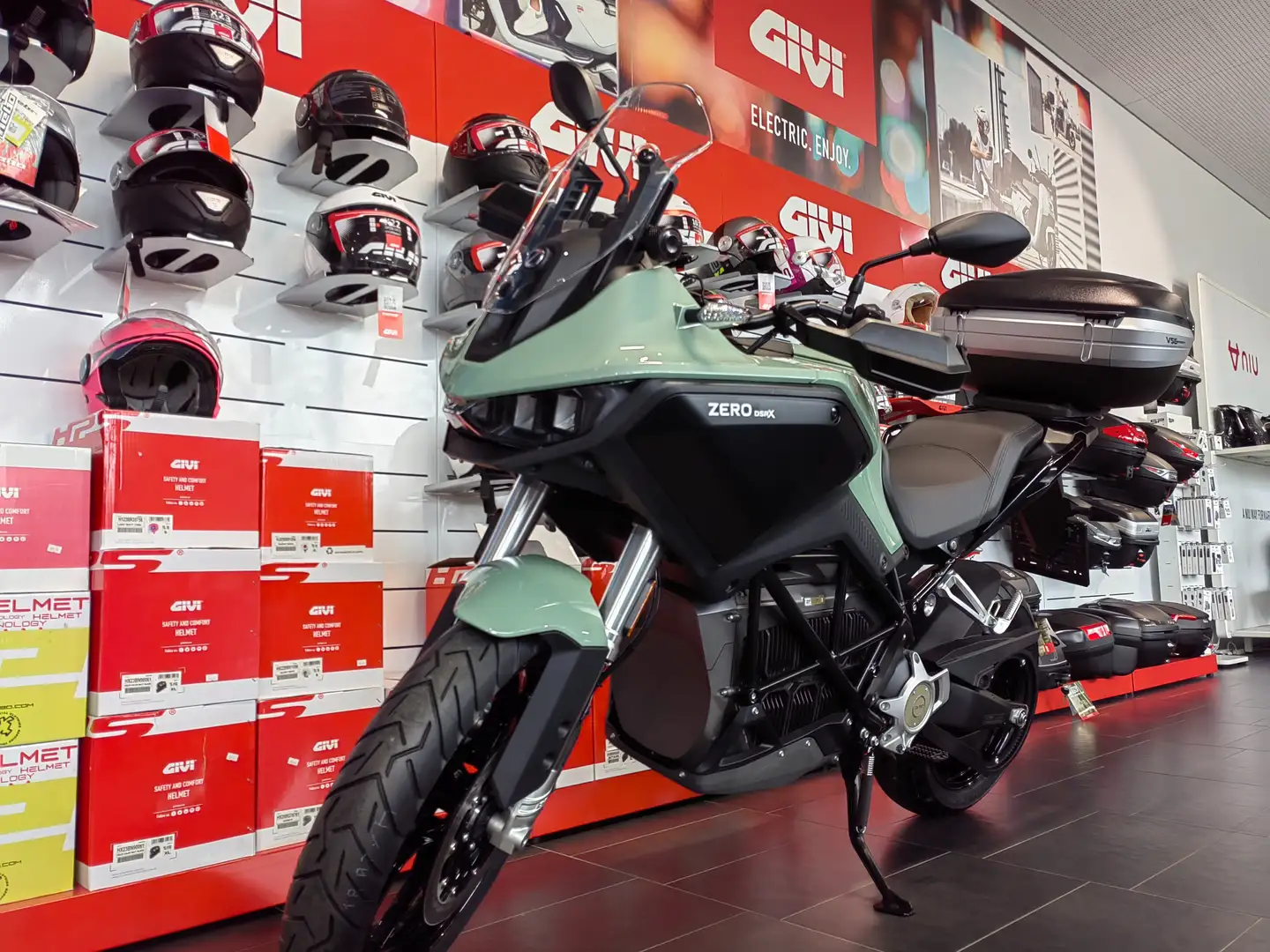 Zero Zero DSR/X DSR/X ZF17.3 4900 EUR RABATT Elektromotorrad 2023 Green - 2