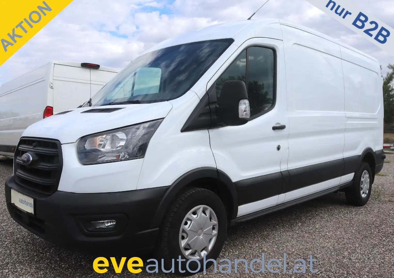 Ford Transit L3H2 Kasten/€ 16.500,-netto/KAMERA TEMP KLIMA Weiß - 1
