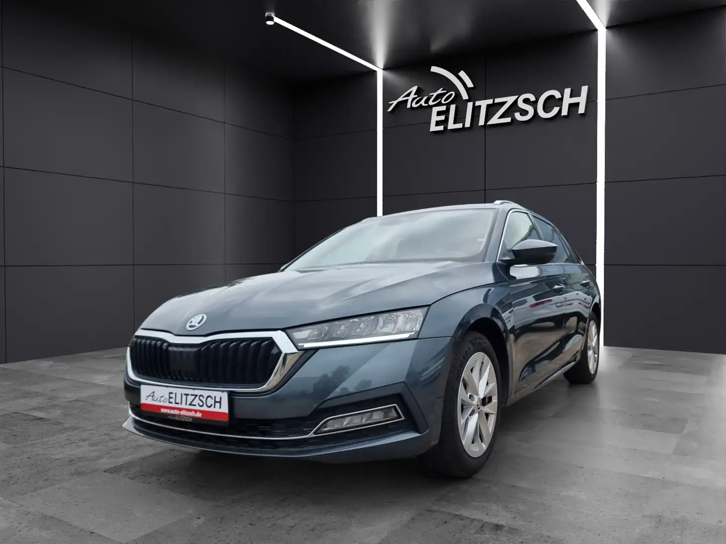 Skoda Octavia Combi TDI First-Edition DSG LED Navi PDC SH Grau - 2