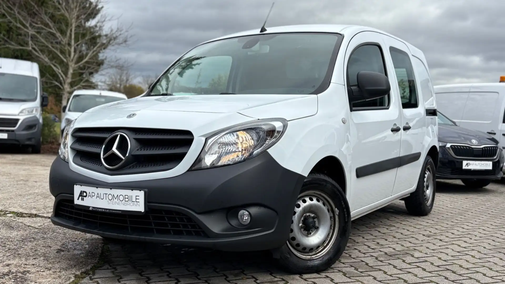 Mercedes-Benz Citan Kasten 111 CDI lang 85kW/Klima/1H/MWST Blanc - 1
