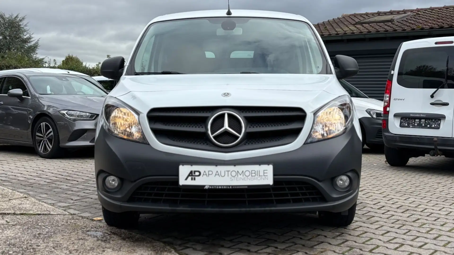 Mercedes-Benz Citan Kasten 111 CDI lang 85kW/Klima/1H/MWST Blanc - 2