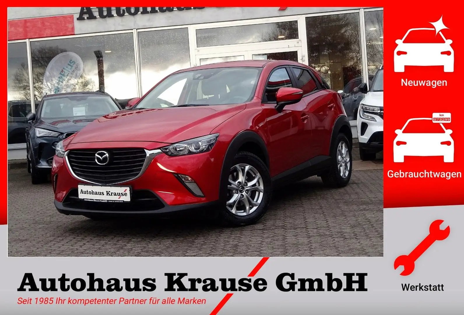 Mazda CX-3 2.0 Center-Line-1.HD/ALLW/KLIMAAUT/NAVI/SHZ Rot - 1