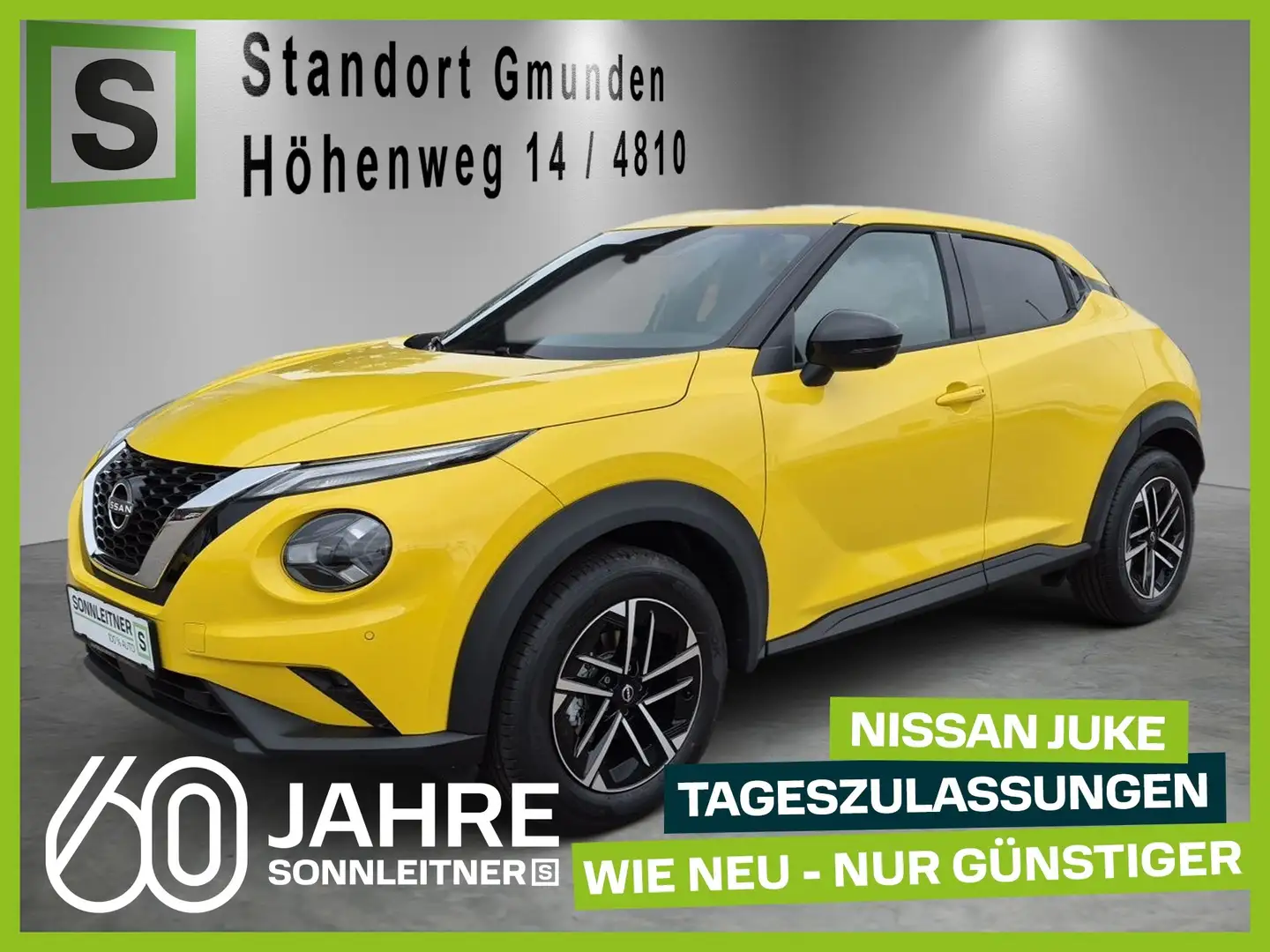 Nissan Juke JUKE N-Connecta+ 1.0 DIG-T 114 PS 7DCT Gelb - 1