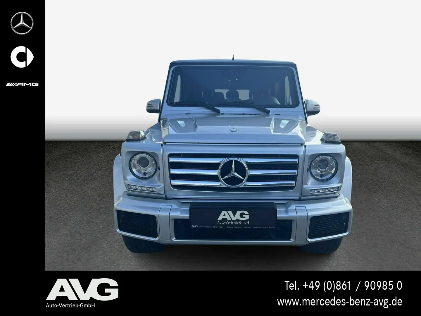 Mercedes-Benz G 500 G 500 Designo AHK Distronic Standheiz HK Sound Silber - 2