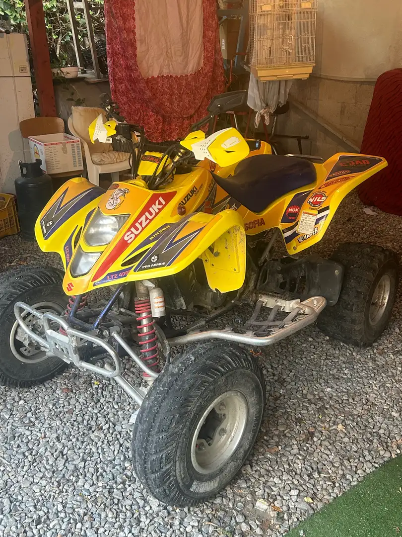 Suzuki LT-Z 400 Giallo - 2