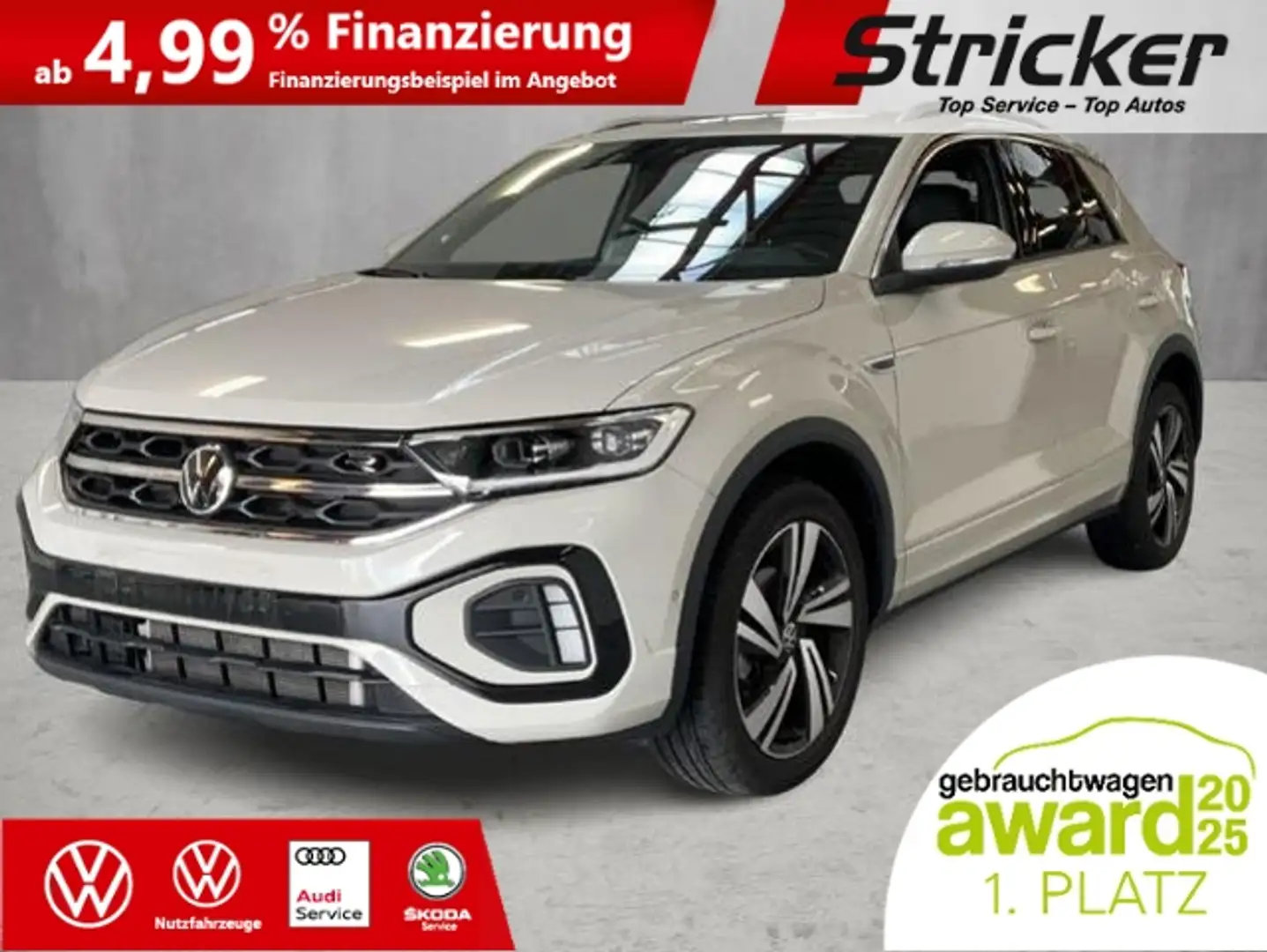 Volkswagen T-Roc R-Line 1.5TSI DSG 249,-ohne Anzahlung ACC App-Con Silber - 2