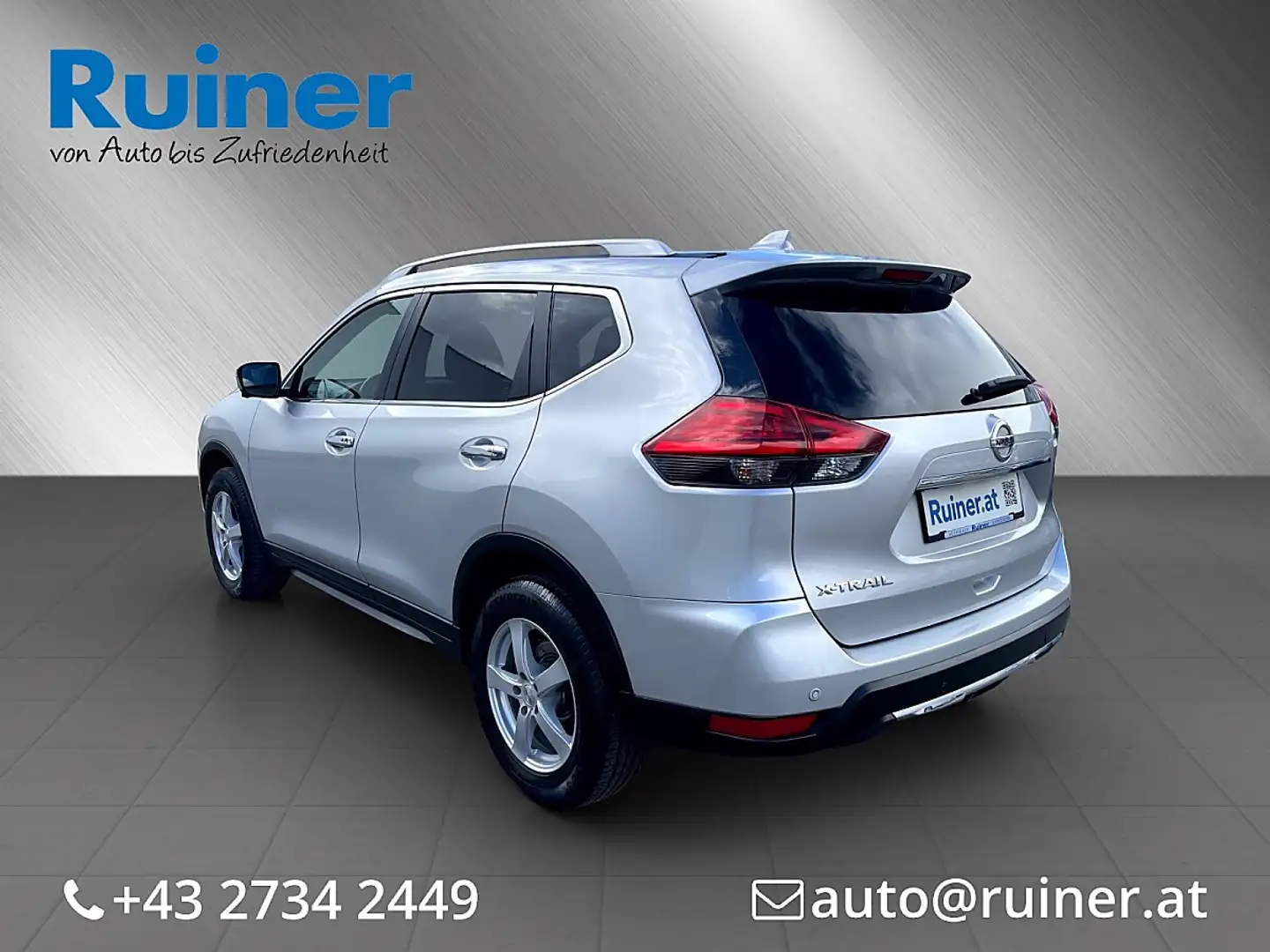 Nissan X-Trail X-TRAIL 1,3 DIG-T N-Connecta Aut. Silber - 2