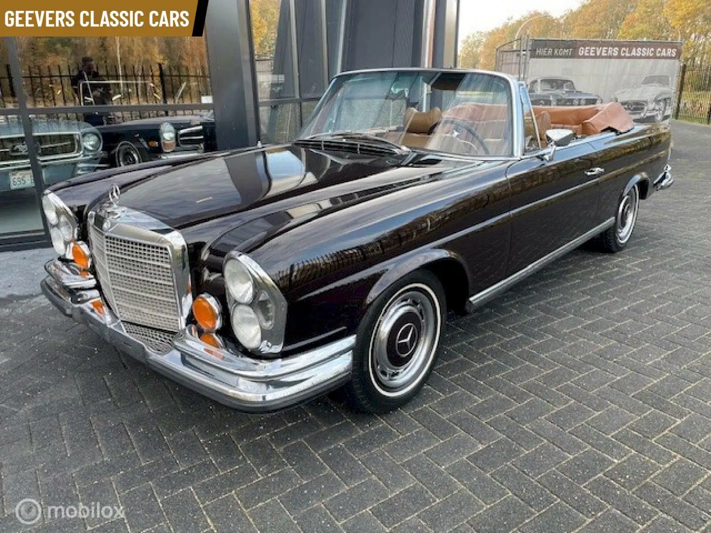 Mercedes-Benz 280 280SE 3.5 CABRIOLET AUTOMATIC Zwart - 1