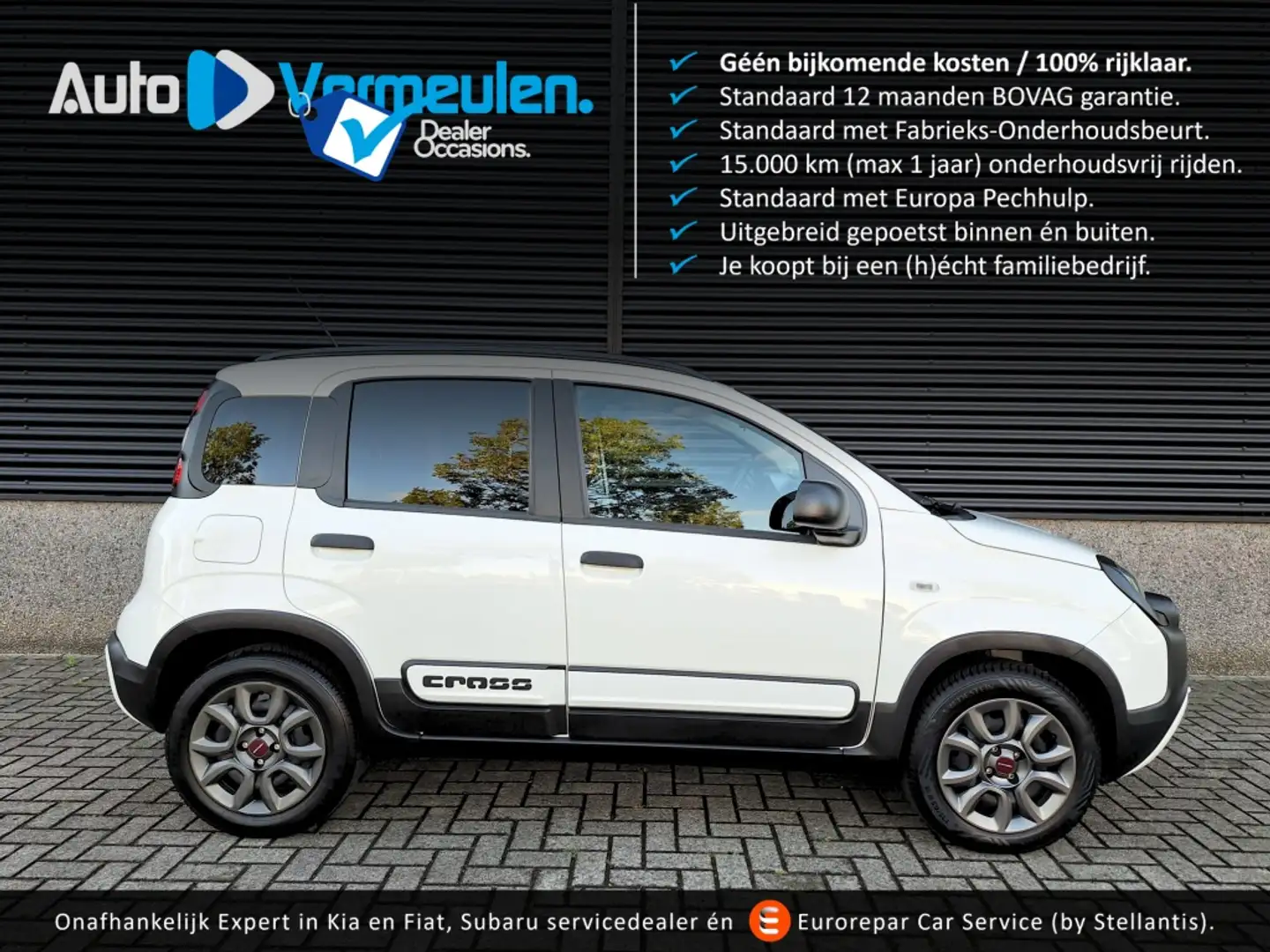 Fiat Panda 1.0 Hybrid City Cross Blanc - 1
