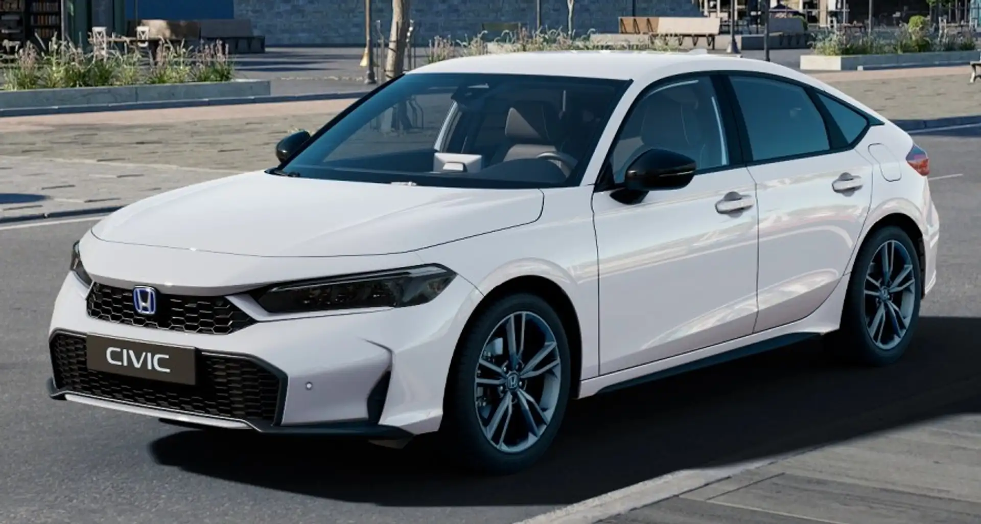 Honda Civic Sport Aut. Modell 2026 | Auto Stahl Wien 23 Blanc - 2