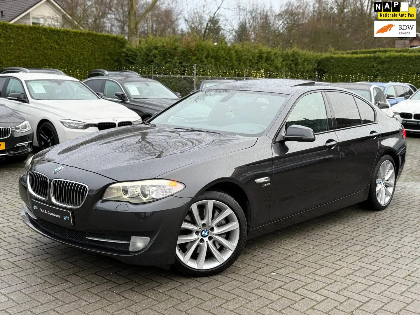 BMW 535 5-serie 535xi High Executive|Navigatie|Climate con Gris - 1