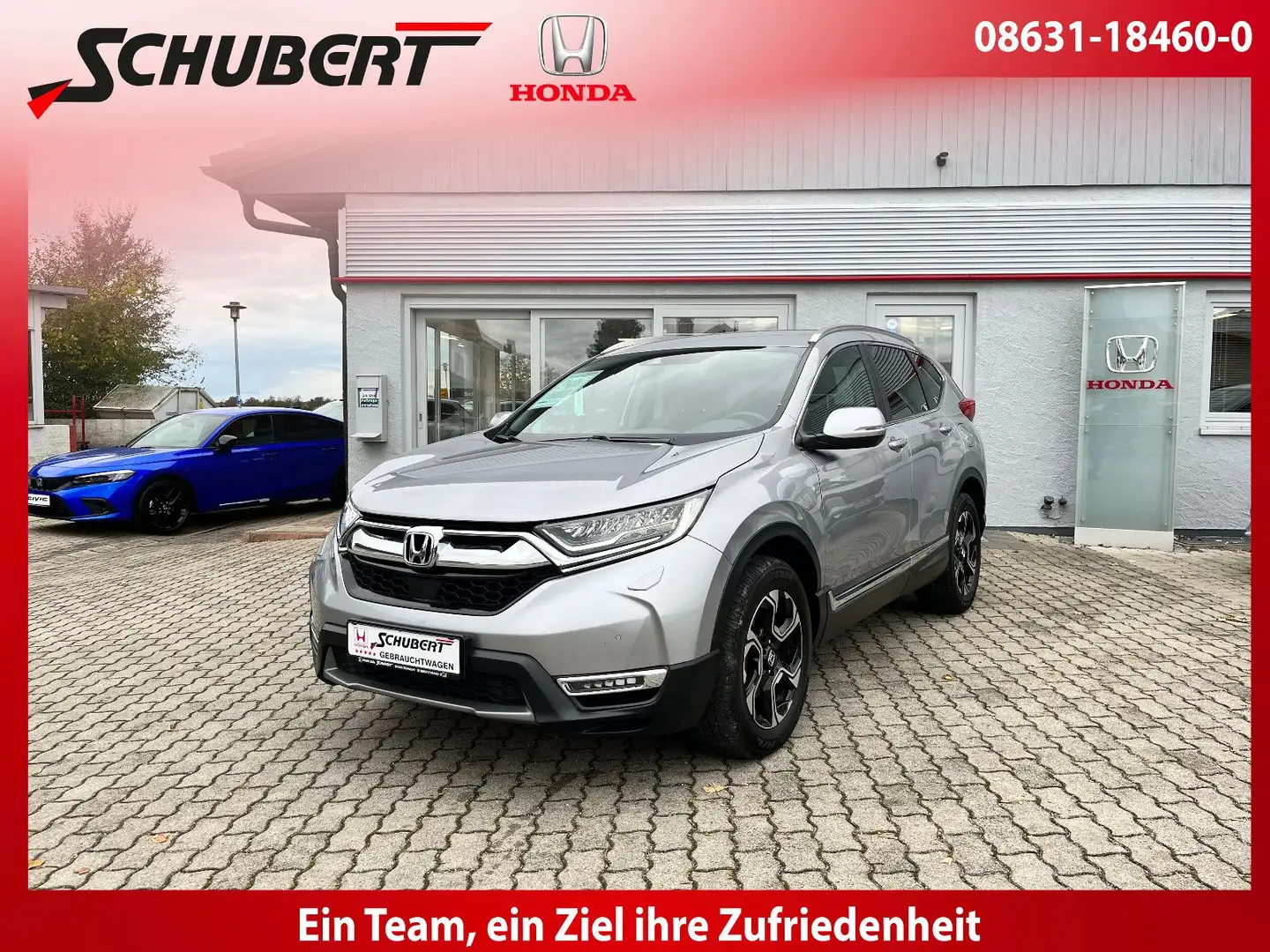 Honda CR-V 1.5 VTEC Turbo 4WD Lifestyle Automatik srebrna - 1