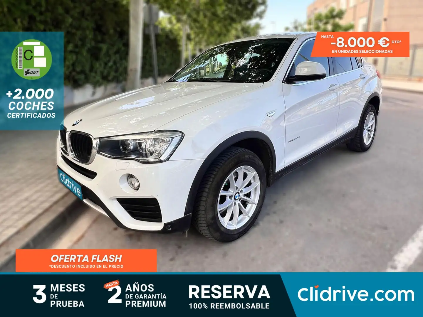 BMW X4 xDrive 20d Blanco - 1