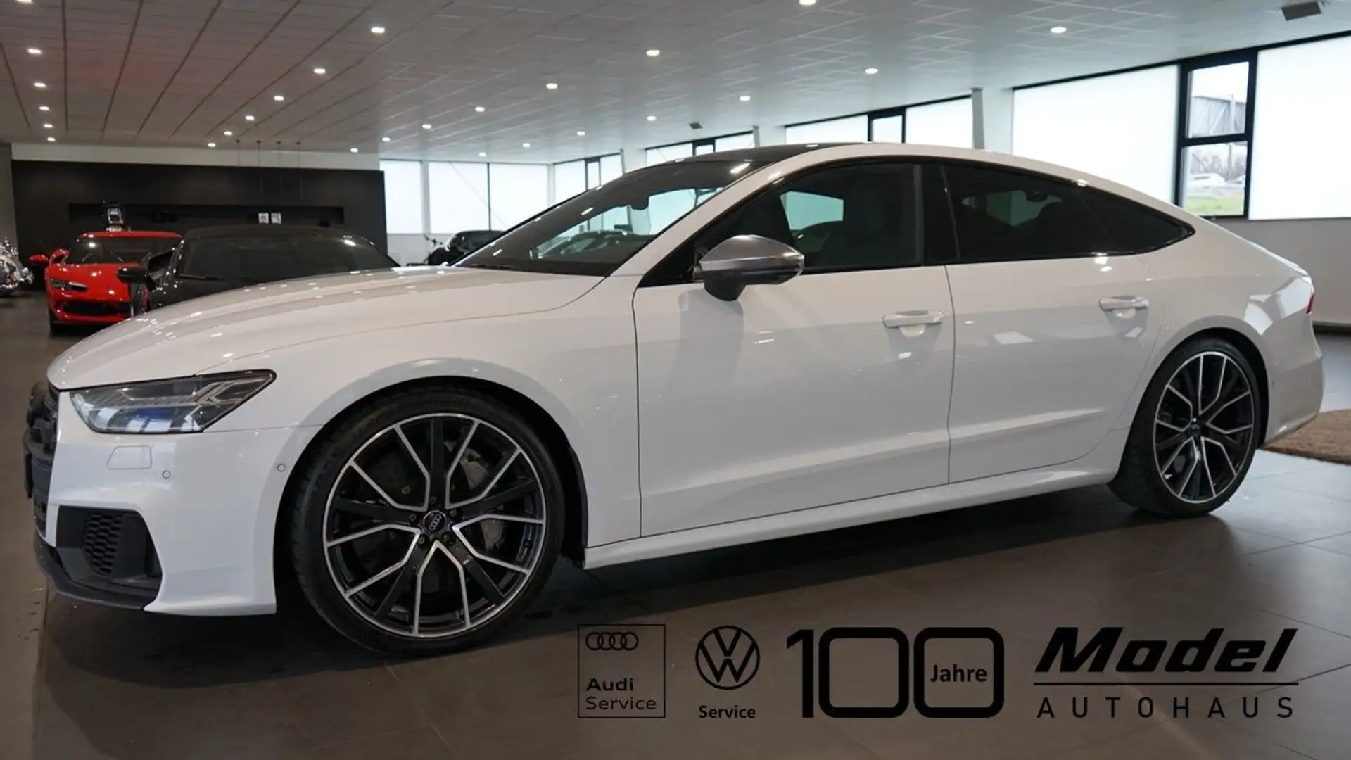 Audi S7 Sportback 3.0 TDI | Keramik | Matrix | 360° Beyaz - 1