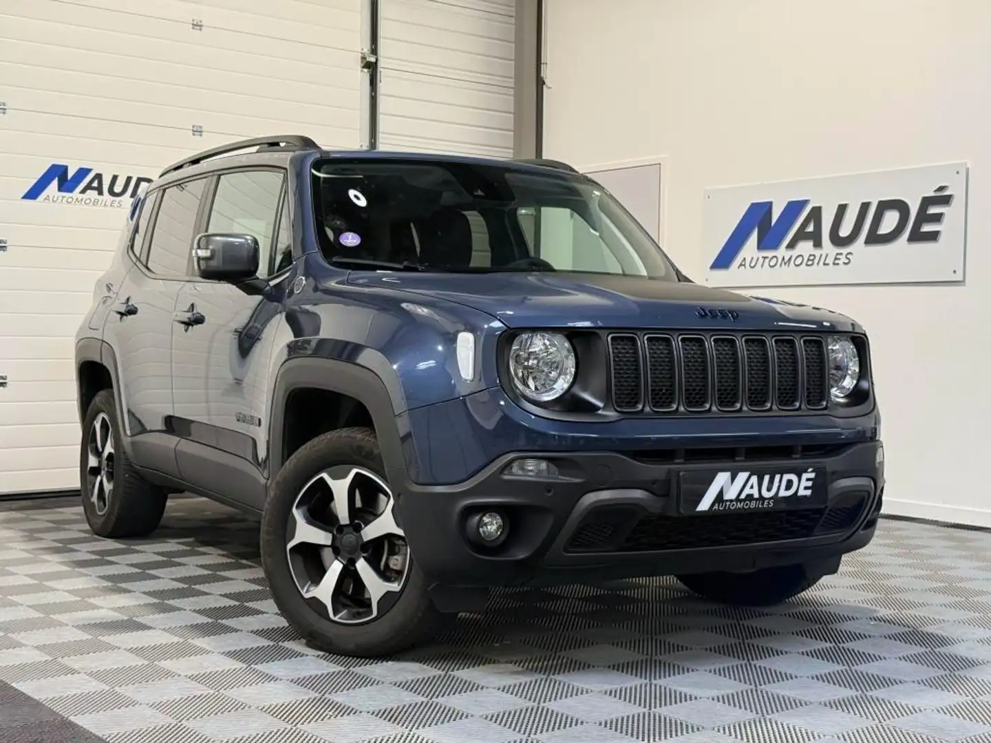 Jeep Renegade 1.3 GSE 240 CH 4xe eAWD Trailhawk Bleu - 1